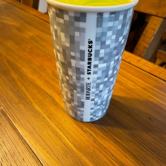 Rodarte +  Starbucks Travel Mug/Tumbler 2012 with lid - Picture 2 of 2